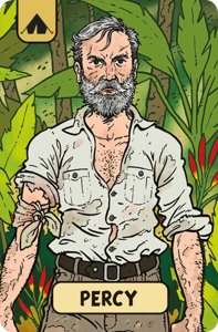 The Lost Expedition  - Percy Promo Card