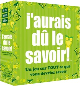 J'aurais dû le savoir!