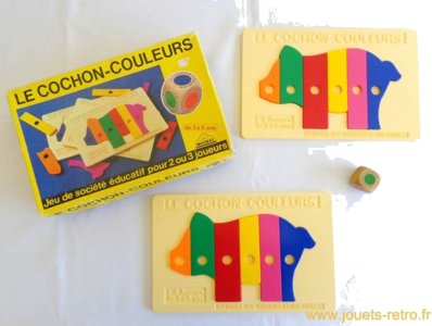 Le  cochon-couleurs