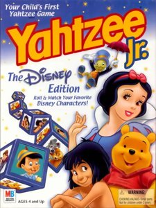 Yahtzee Jr. - The Disney Edition