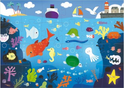 Puzzle Géant - Sous la mer