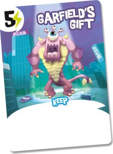 King of Tokyo - Garfield's Gift Promo Card