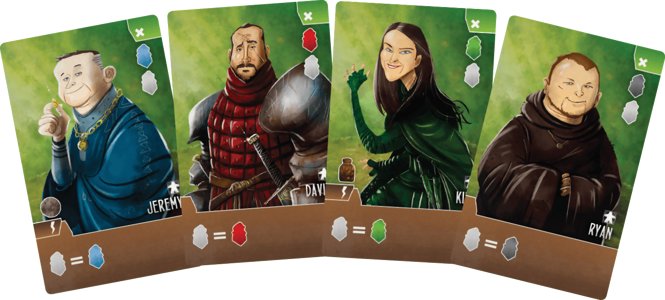 Paladins of the West Kingdom: Meeple Folk
