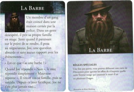 Négociateur Prise d'Otages - La Barbe