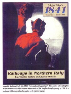 1841- Railways in Northern Italy