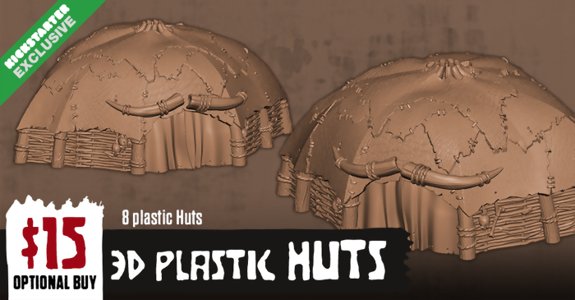 Hate - 3D Plastic Huts