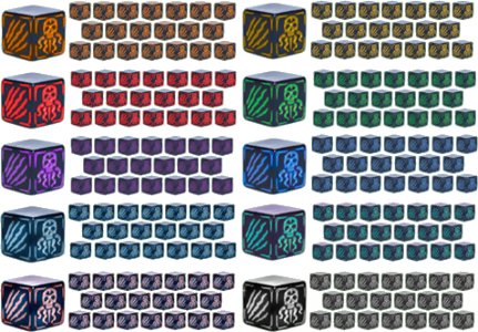 Cthulhu Wars - 200 Battle Dice