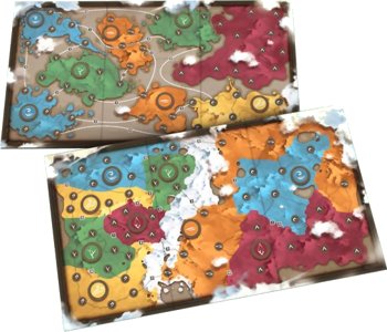 Iwari - Maps : Floating Lands + The Glaciers