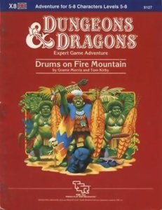 Dungeons & Dragons - X8 - Drums on fire Mountain