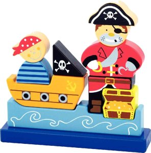 Puzzle magnétique 3D - Pirates