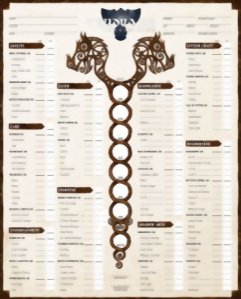 Trudvang Chronicles - Fiche de personnage