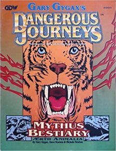 Dangerous Journeys - Mythus Bestiary: Aerth Animalia
