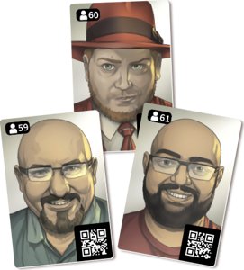 Chronicles of Crime: The Dice Tower Season 1 Promo Card Set