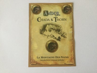 Andor - Chada & Thorn : La Montagne des Nains