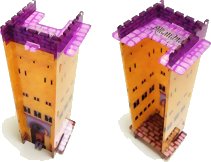 Alhambra - Acrylic Tile Tower