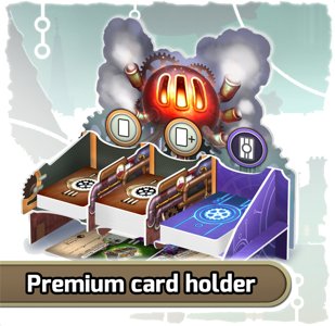 Crisis at Steamfall: Premium Card Holder
