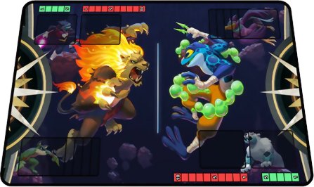 Pocket Paragons: Rivals Playmat
