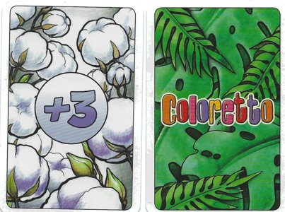 Coloretto: +3-Karte