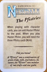 Expedition to Newdale: The Pfistries