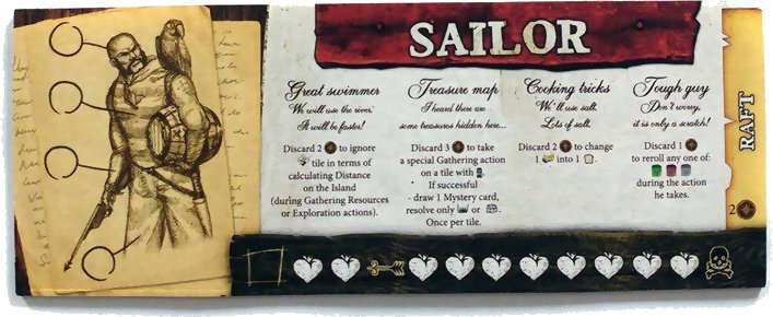 Robinson Crusoe: Adventures on the Cursed Island – Sailor Character