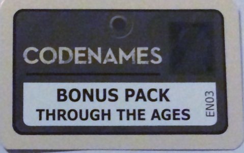 Codenames: Bonus Pack – Through the Ages