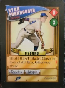 Baseball Highlights 2045 - Ryan Funkhouser Promo Card