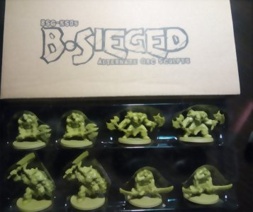 B-Sieged - Darkness & Fury Exclusive Promo Miniatures