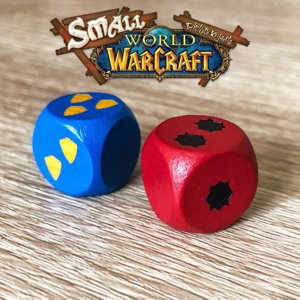 Small World of Warcraft - dés Alliance et Horde