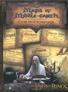 The Lord Of The Rings - Maps of Middle-Earth #2 : Cities and Strongholds