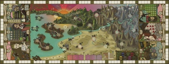 Feudum - Playmat Board
