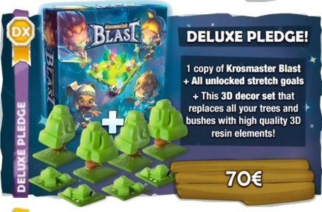 Krosmaster Blast - trees and bushes