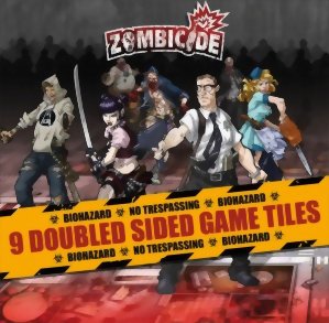 Zombicide - 9 Doubled Sided Game Tiles