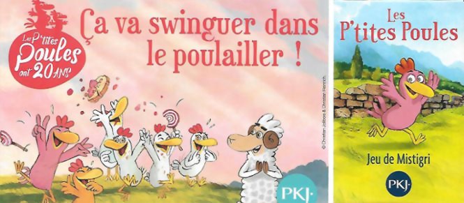 Les P'tites Poules - jeu de Mistigri