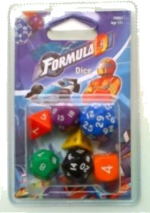Formula D - Set de 7 Dés