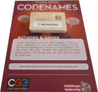Codenames - Authors & Games