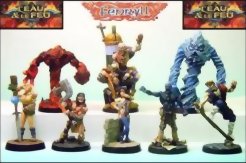 Dungeon Twister : L'eau et le feu (Figurines)