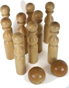 Jeu de 9 quilles