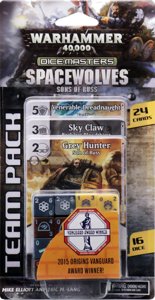 Warhammer 40k Dice Masters: Space Wolves – Sons of Russ Team Pack
