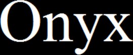 Onyx — Édition 2019