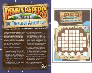 Penny Papers Adventures - Le Temple D'Apikhabou : Santa's Secret Lair