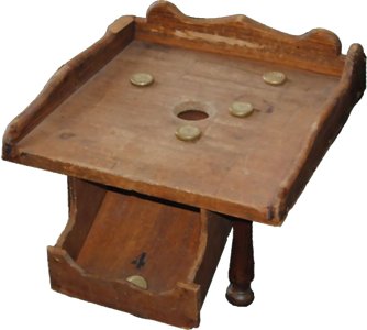 La table à jeter