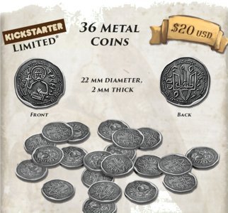 Rurik : Dawn of Kiev - pièces en métal