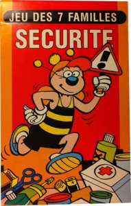 jeu de 7 familles Sécurité