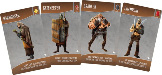 Shipwrights of the North Sea : Garphill Games 5-Year Anniversary Promos