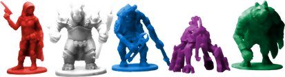 Clockwork Wars: Plastic Miniatures for unique units