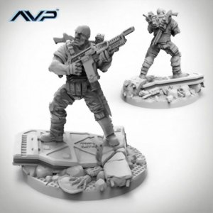 Alien versus Predator - USCM Officer Unicast