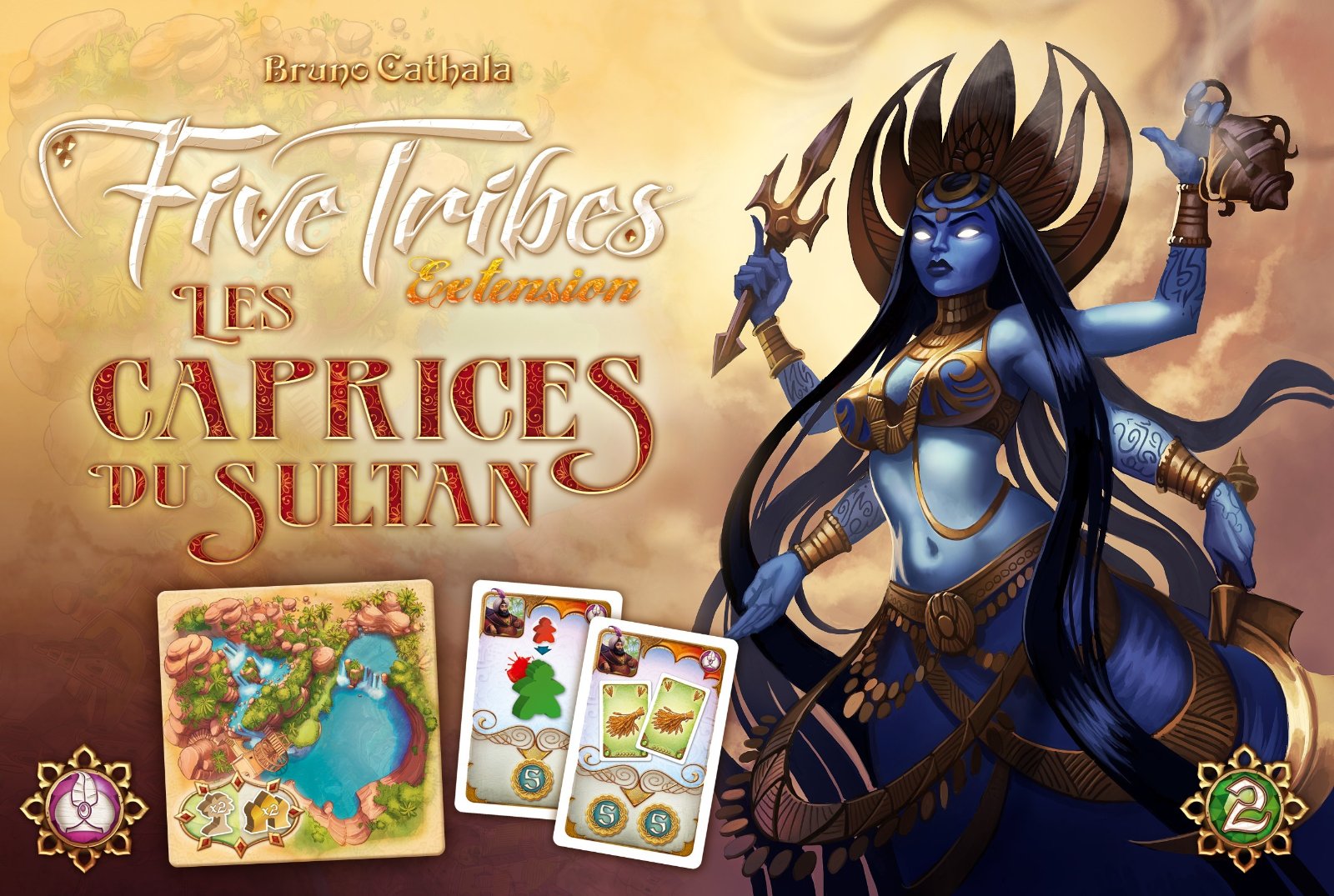 Five Tribes : Les caprices du Sultan