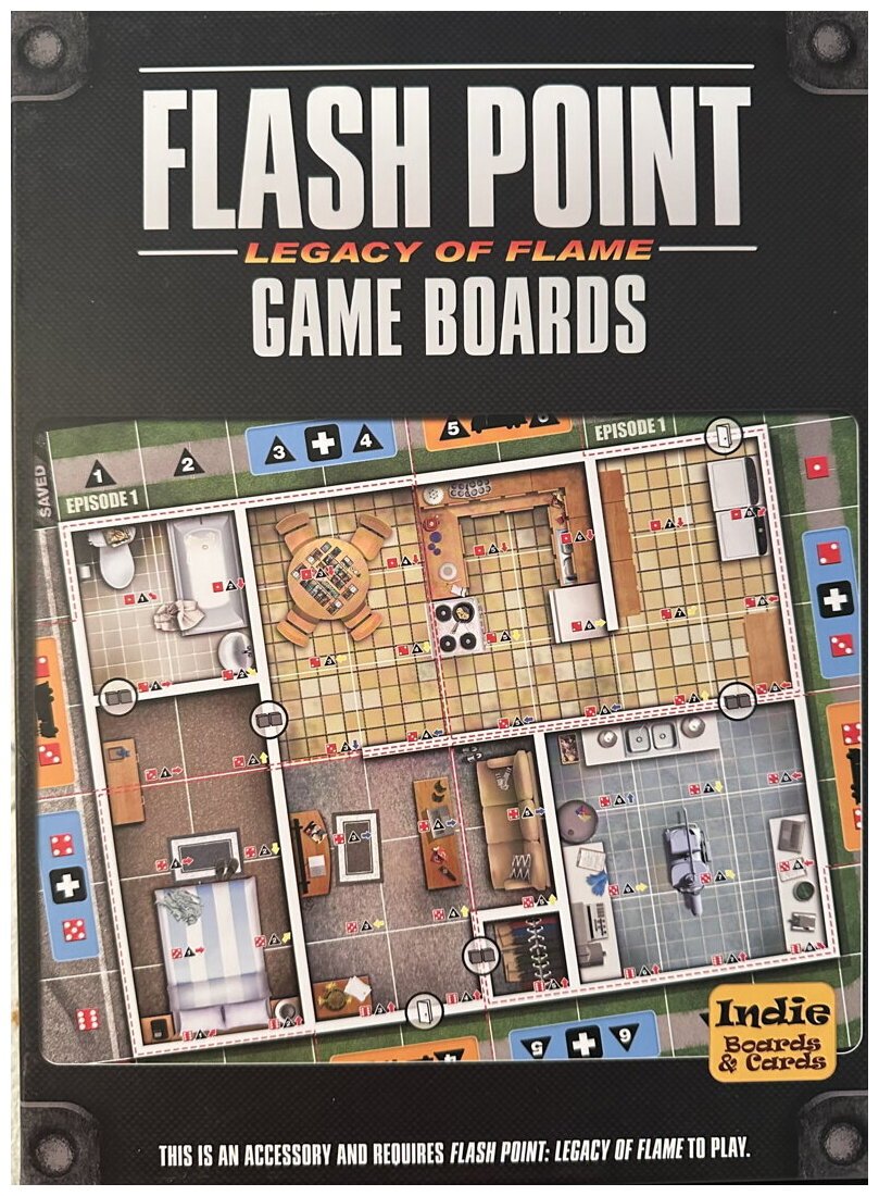 Flash Point – Plateaux De Jeu - Legacy Of Flame