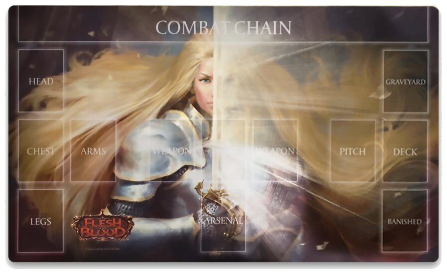 Flesh and Blood TCG - Tapis de jeu - Glint The Quicksilver