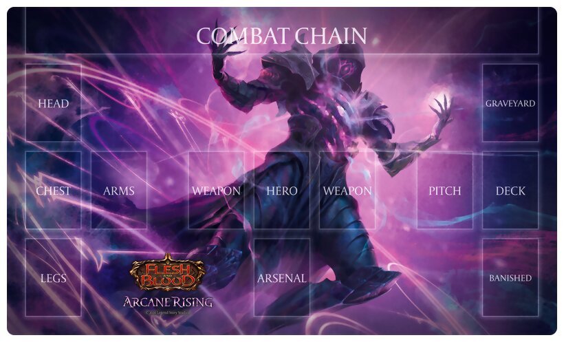 Flesh and Blood TCG - Tapis de jeu - Arknight Ascendy